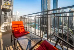 Fully Furnished 1BR with Dubai Fountain View