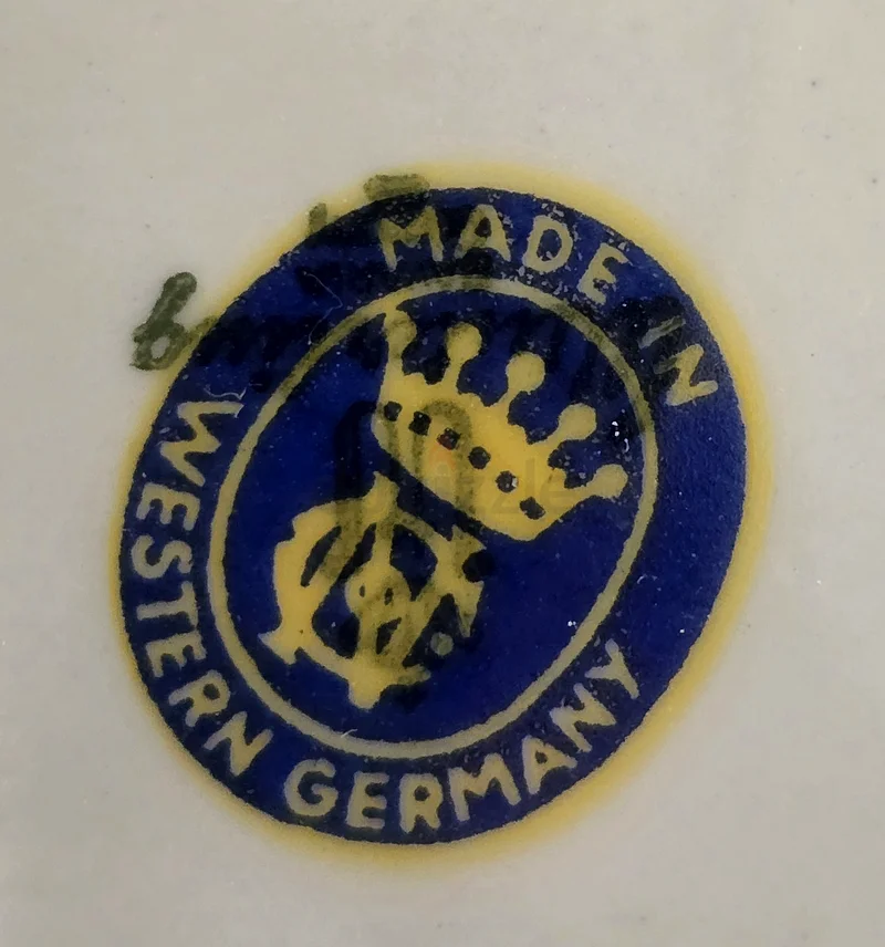 Germany Decoration 3 Mini Wall Hanging Plates Horse Race63208385845378114