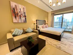 Superb Studio Burj Khalifa View Downtown Dubai