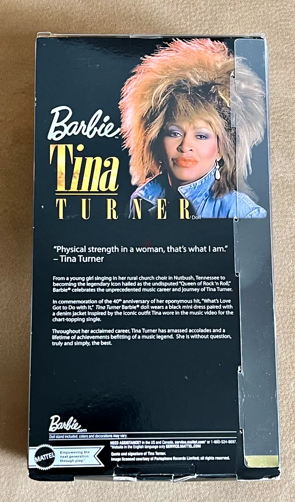 Tina Turner Barbie Signature Doll63194602895746113