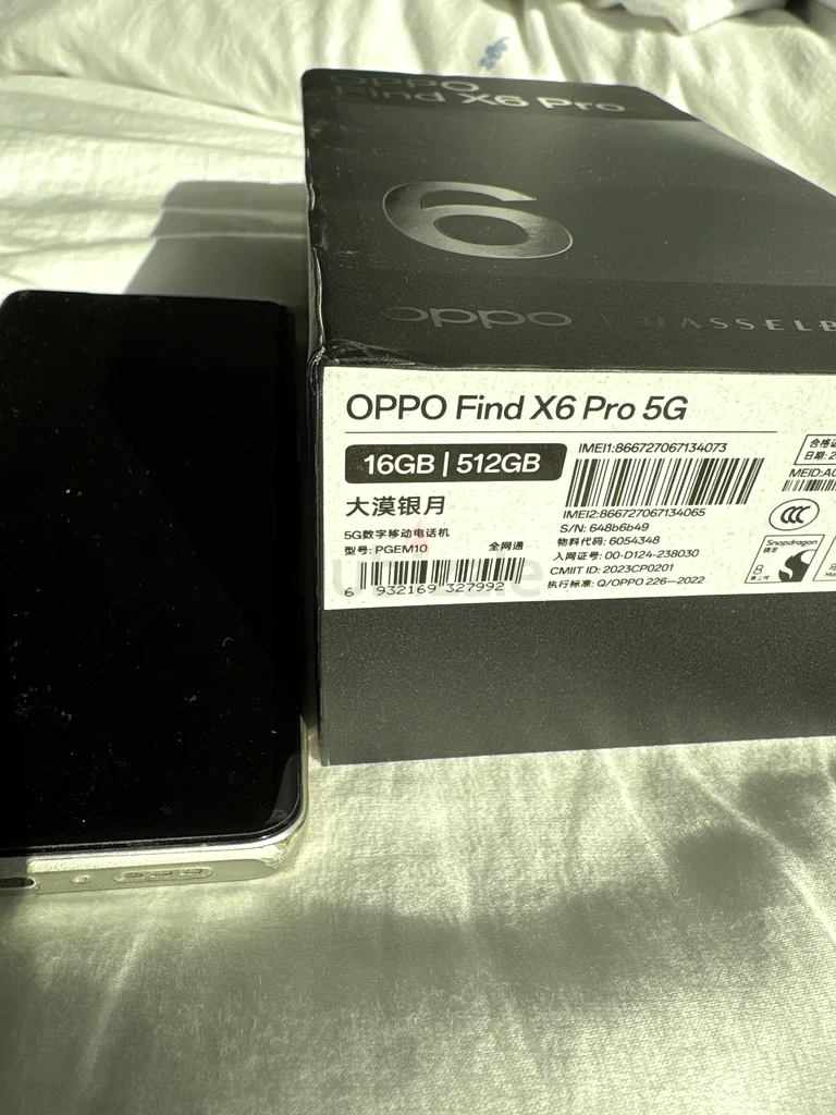 Like New OPPO Find X 6 Pro - Hasselblad Camera Excellence! Better than 7  8 ultra63181317464577112