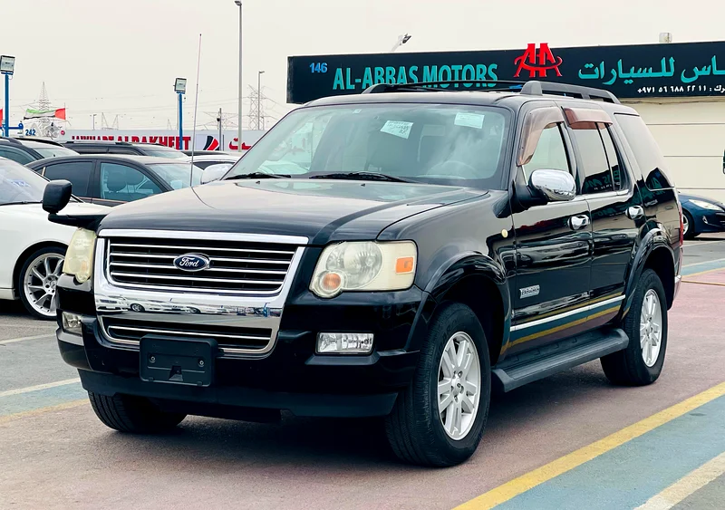 فورد إكسبلورر 2008 مظهر جيد مستوردة من اليابان باللون الأسود63149584022530112