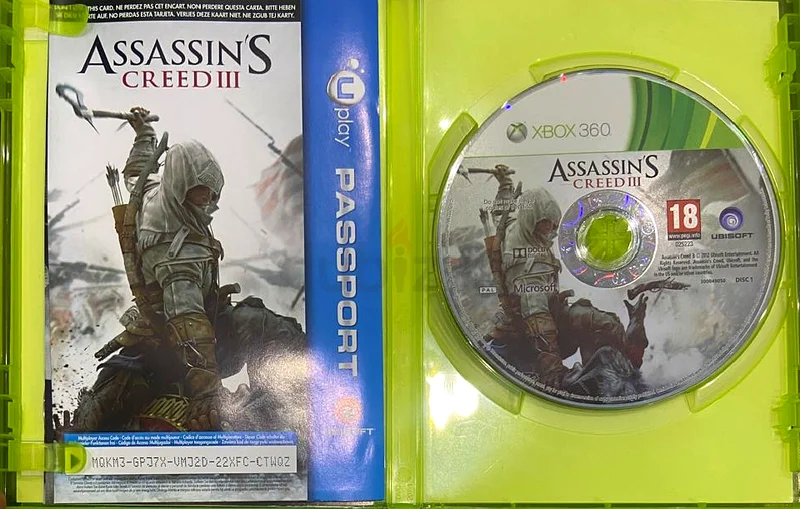 Assassin Creed 3 Xbox 360 works in Xbox one / series x63228833593475111