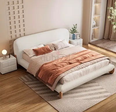 Bed 180x200 White fluffy