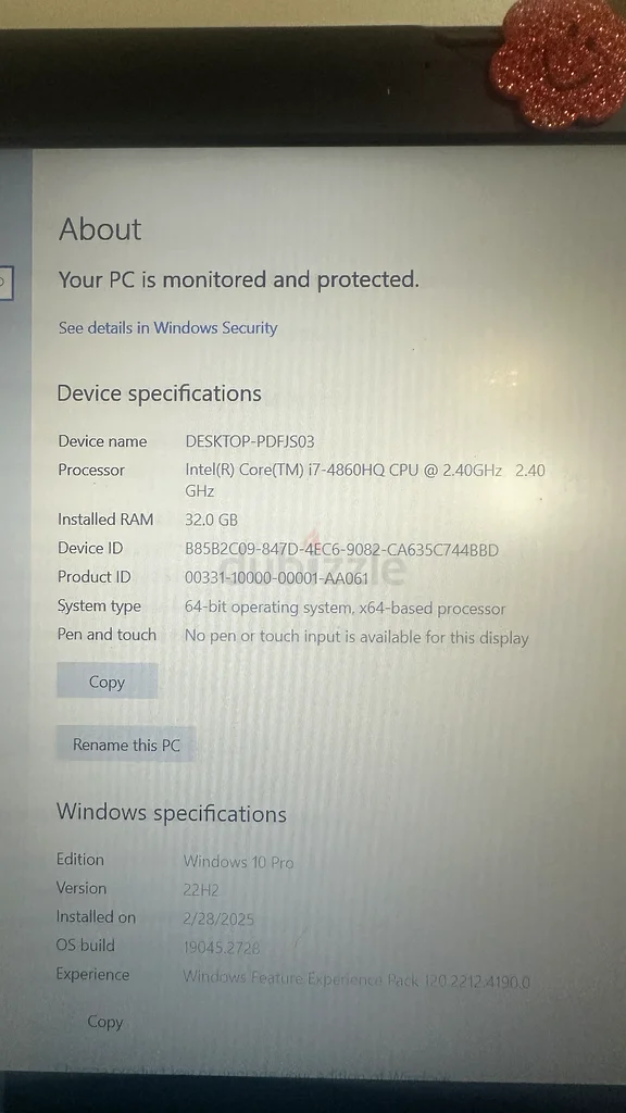 لاب توب الألعاب Asus ROG G750JY63167116421763114