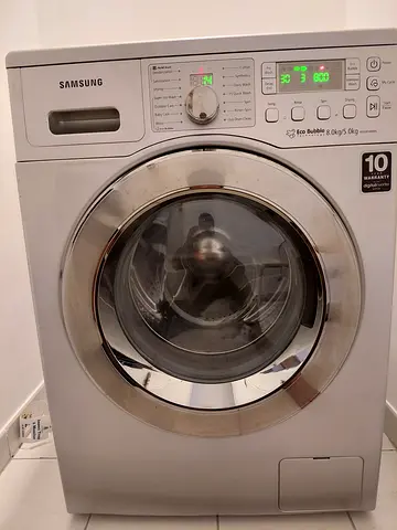 Samsung washing machine Eco Bubble technology 8kg washer kg washer 5kg dryer Inverter model