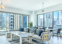 Summer Price - View of Dubai marina yatch, pool &amp; JBR.