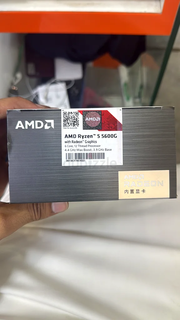 AMD Ryzen 5 5600G Processor with Radeon Graphics63202680496514111