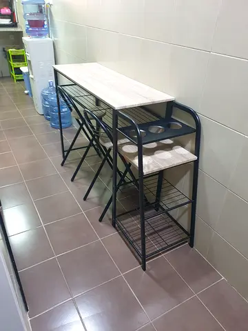 2 seater dining table set with caddy for sale