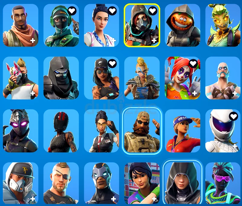حساب فورتنايت قديم63205354511874111