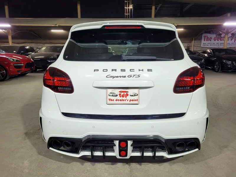 بورش كايين GTS 4.8 لتر 2013 | غطاء محرك من ألياف الكربون مانسوري | طقم وald هوائي | باقة داخلية GTS63169443920513114