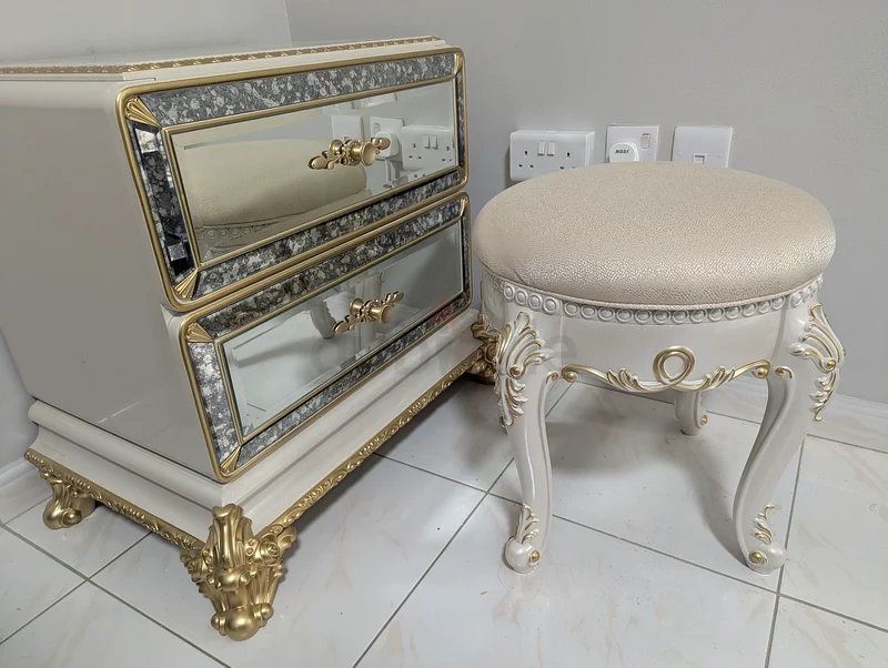 Two large bedside tables: Brand new, never used from home centre (Aaliyah bedroom set)   stool63220328748289114