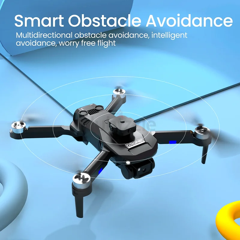 F196 Drone with 6K HD Camera for Adults and Kids, FPV Drone with Brushless Motors 3 Batteries, Black63235112135553112