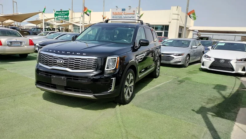 Kia Telluride ** 2021 ** | ** S (AWD) ** | ** Full Option ** | Metallic Black ** |63224788728707114