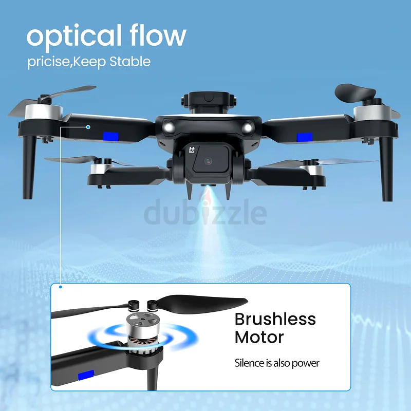 F196 Drone with 6K HD Camera for Adults and Kids, FPV Drone with Brushless Motors 3 Batteries, Black63235112135553114