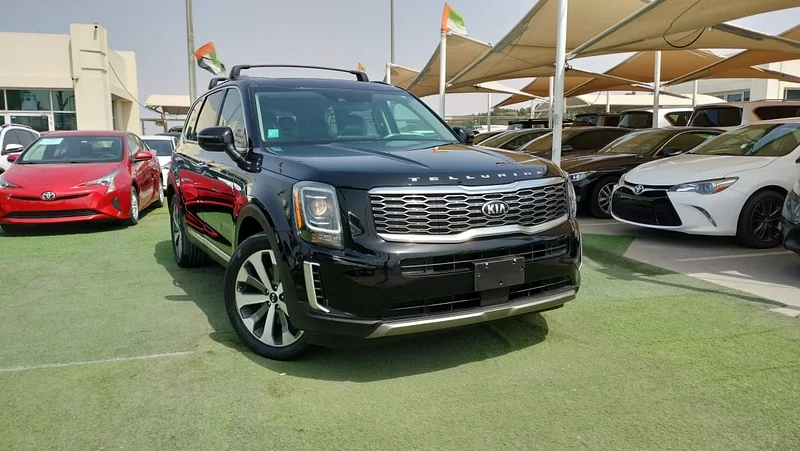 Kia Telluride ** 2021 ** | ** S (AWD) ** | ** Full Option ** | Metallic Black ** |63224788728707112