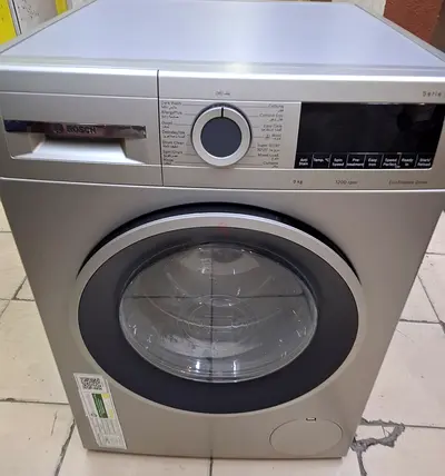 Bosch 9kg 4 series washing machine stainless steel body same like new