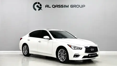 GCC | Infiniti Q50 | 1,150 AED Monthly | Free Insurance + Registration | V6 3.0L Ref#M460243