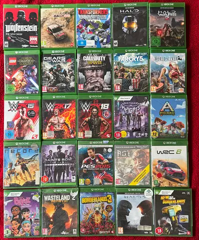 Xbox one games 55 dhs