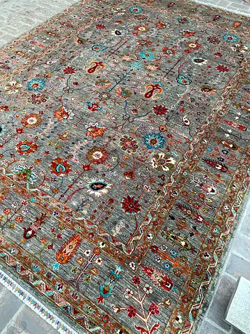 270 x 360 cm | Carpet new Handknotted Beautiful Sultani Carpet Premium