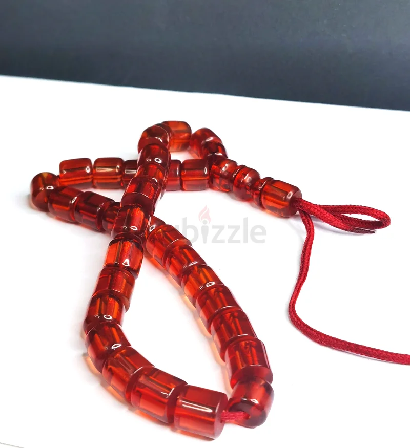 Antique dark orange German Sindlos msubah63172682299778111