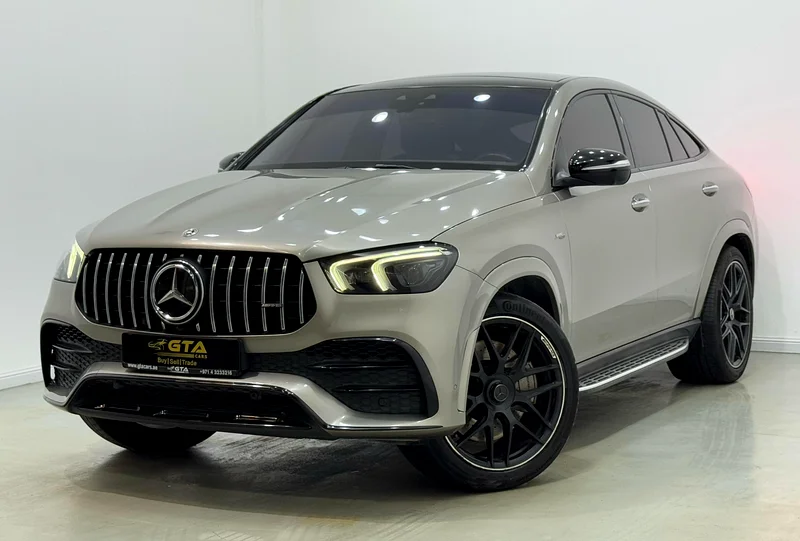 2022 Mercedes Benz GLE53 AMG 4MATIC+ Coupe, 2027 Mercedes Warranty + Service Pack, Full Option, GCC63145813239937110