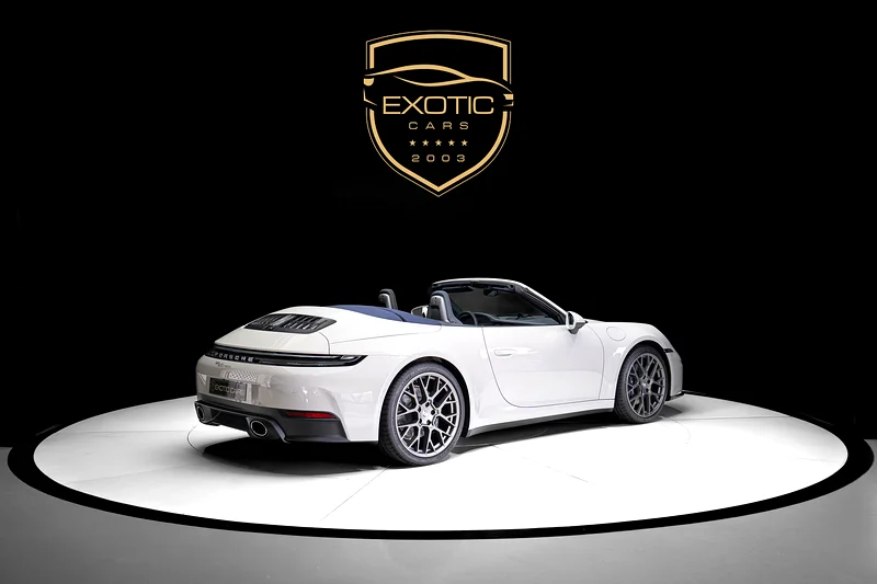 911 CARRERA CABRIOLET | SPORT EXHAUST | BOSE AUDIO | DEALER WARRANTY NOV 2026 | NARDO GREY63226215518721113