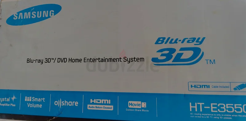 نظام سامسونج للترفيه المنزلي بلو راي ثلاثي الأبعاد - الموديل HT-E355063264591698433111