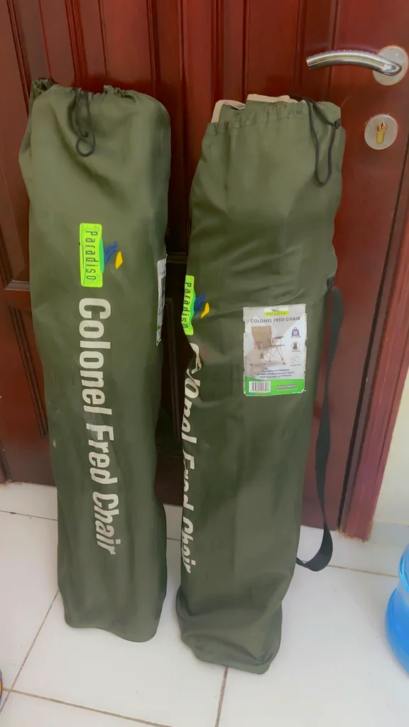 Beach and camping chairs ( both 170 and single 100)63246239461377111