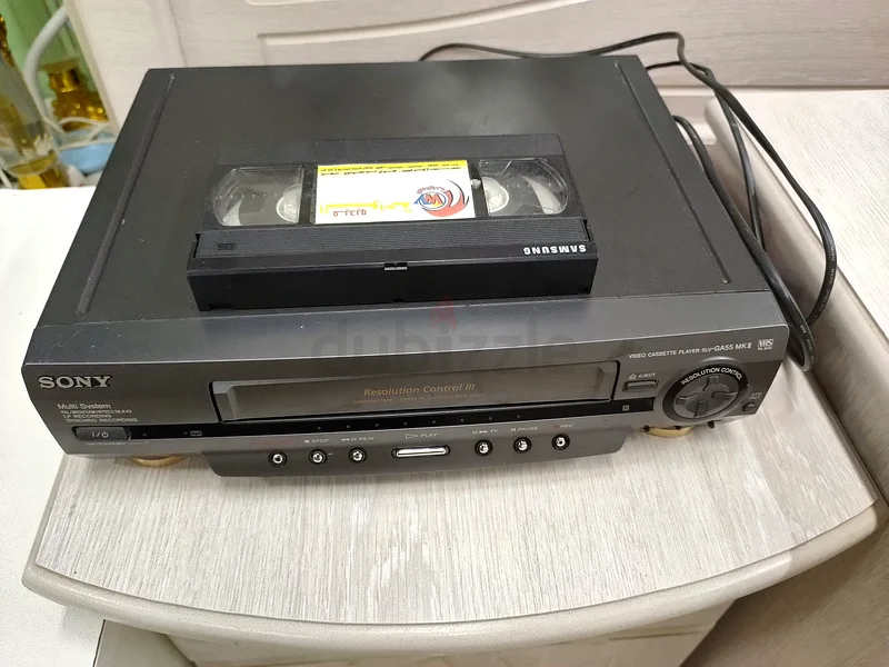 Sony vcr vhs player63263521186561111