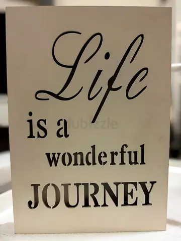 Wooden Plaque display