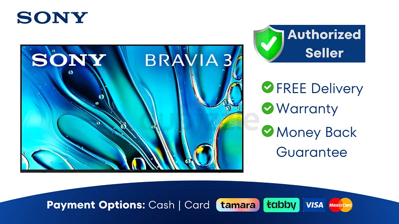 تلفزيون سوني الذكي أندرويد بحجم 85 بوصة - دقة 4K ● جديد | ضمان | توصيل مجاني | AD38745632650971786251126
