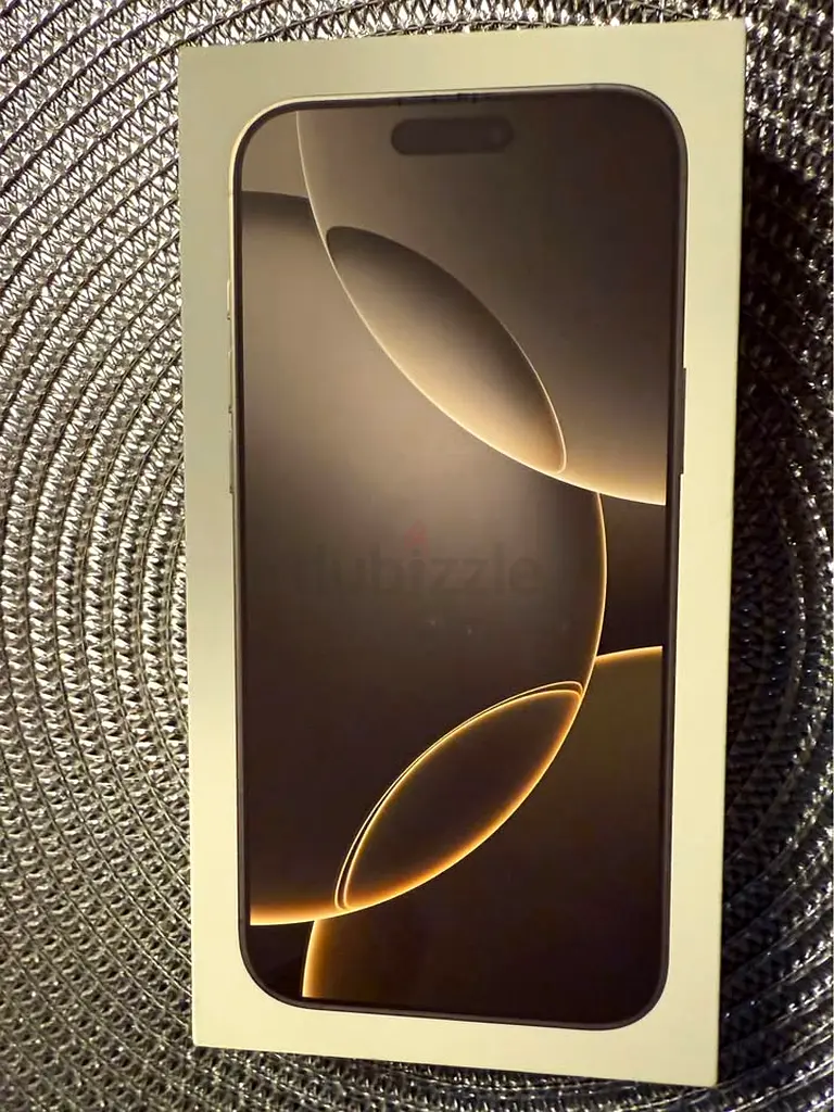 Iphone 16 pro max sealed box