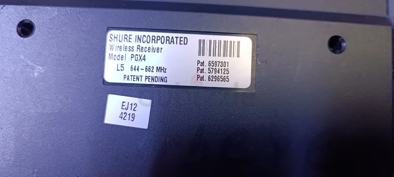 Shure wirless microphone for sale63264590167681112