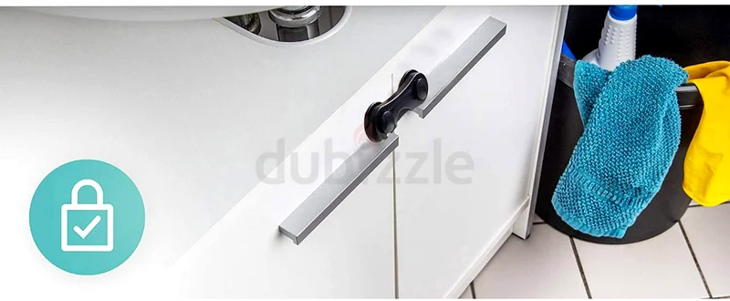 Black Child Safety Locks - For Cupboards, Cabinets, Doors63200161728642113