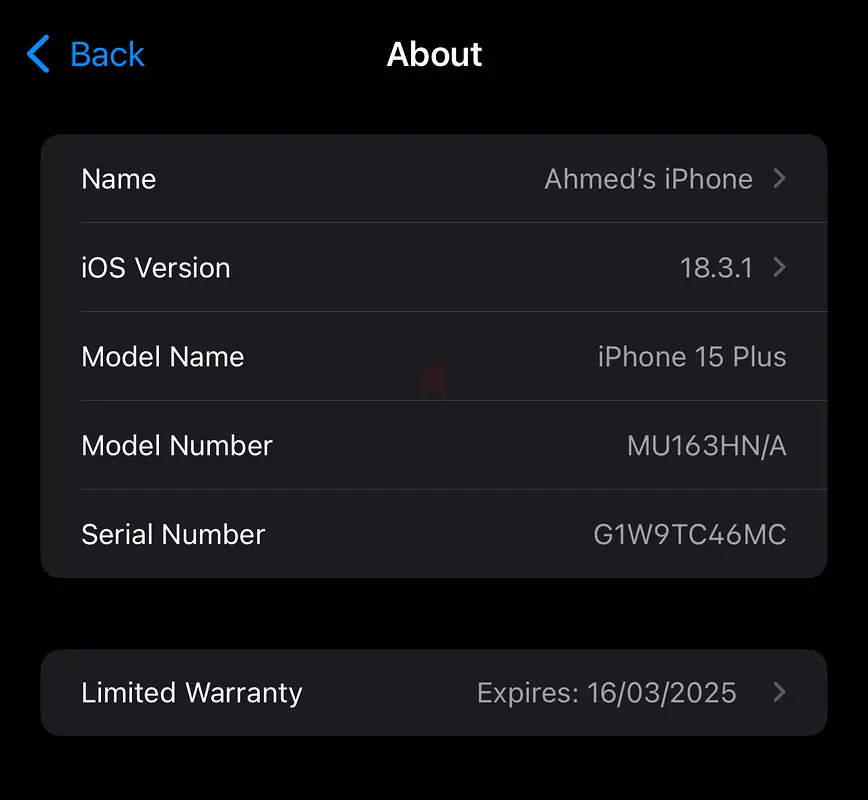 iPhone 15 Plus - Blue - 128 GB