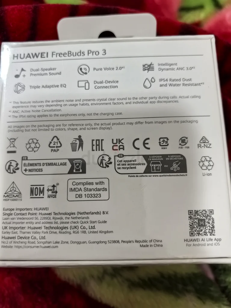 سماعات نوع HUAWEI FREEBuds63178432564611111