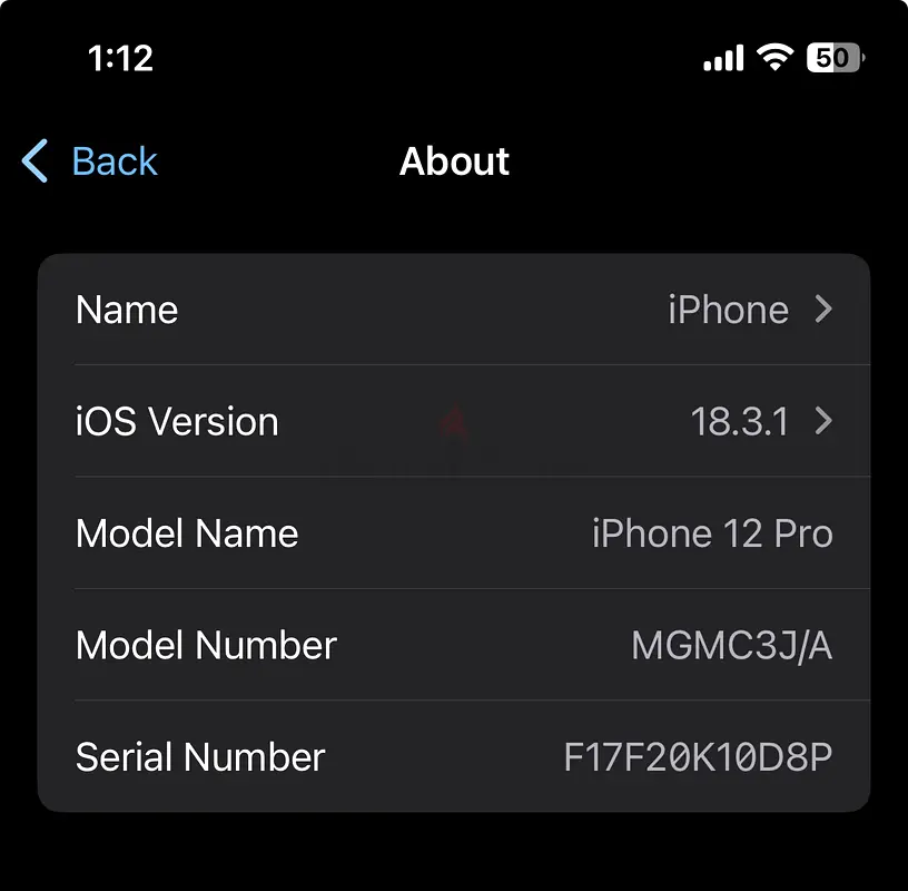 IPHONE 12 PRO63213937450113111