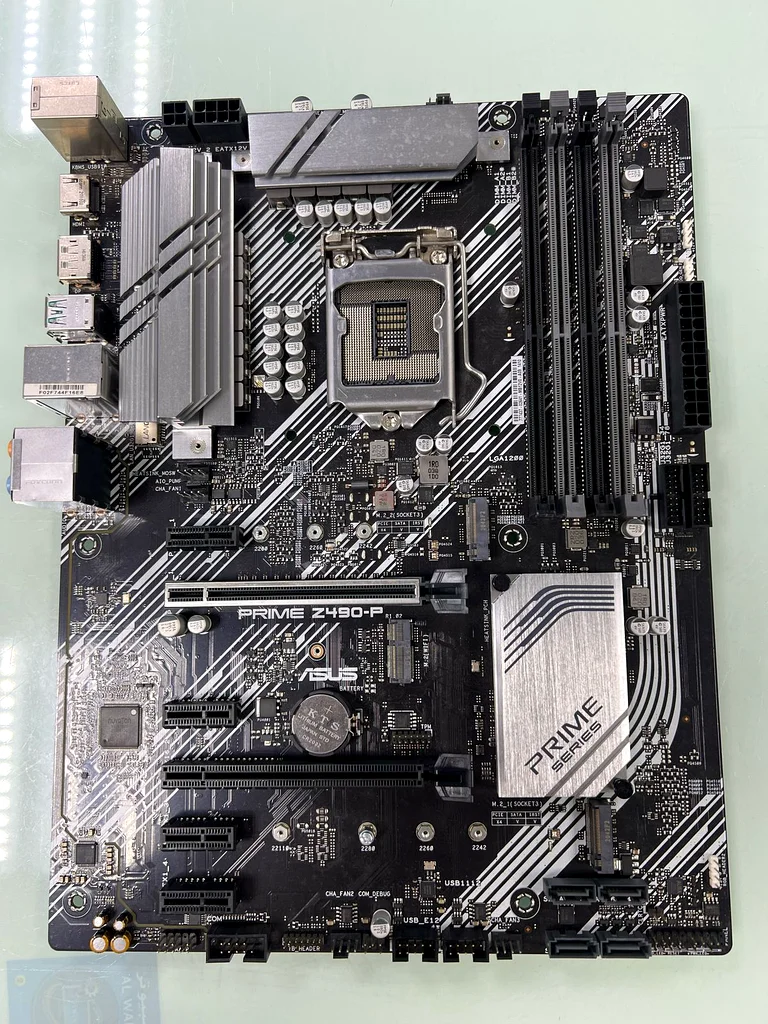 ASUS PRIME Z490-P Motherboard (Without io Shield)63257115488643111