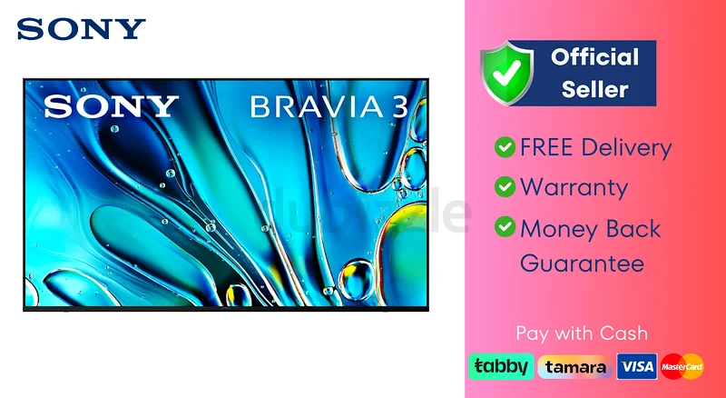 تلفزيون سوني 85 بوصة أندرويد الذكي - دقة 4K - توصيل مجاني - ضمان632607581966091117