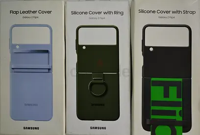 Samsung Galaxy Z Flip 4 brand New Both 3 Case 180 ADED