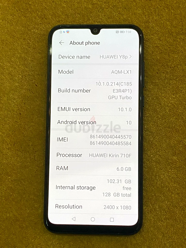 Huawei Y8p63216357653377112