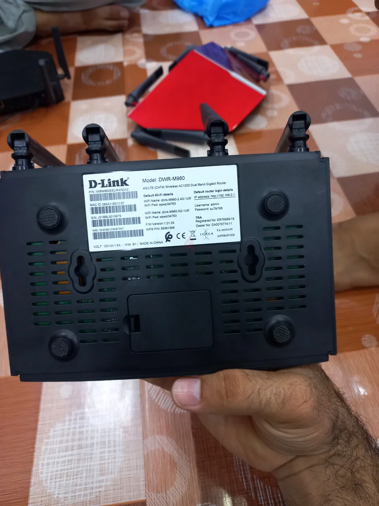 Dlink sim router all sim working63256070065923111