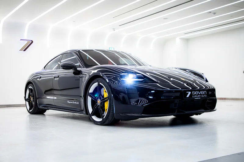 2021 PORSCHE TAYCAN TURBO S - GCC - FULL CARBON WITH SERVICE HISTORY AND AL NABOODA WARRANTY -63150947035138111