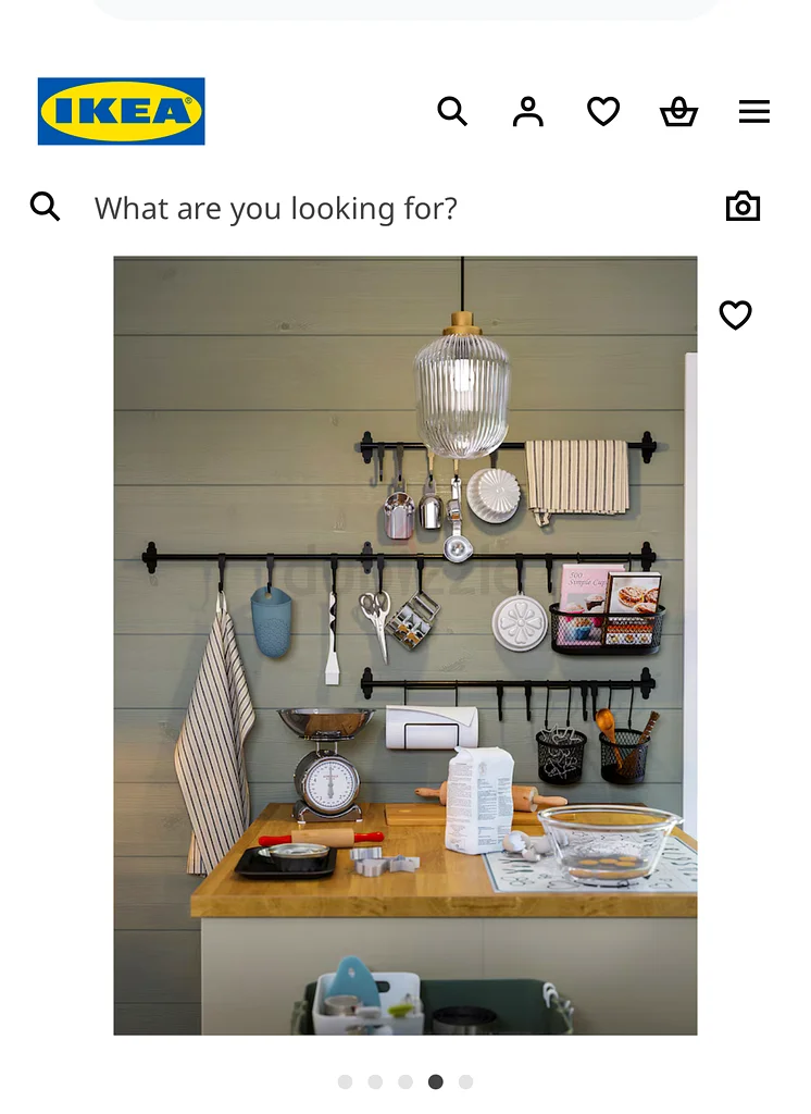 IKEA double kitchen rack63220830751618111