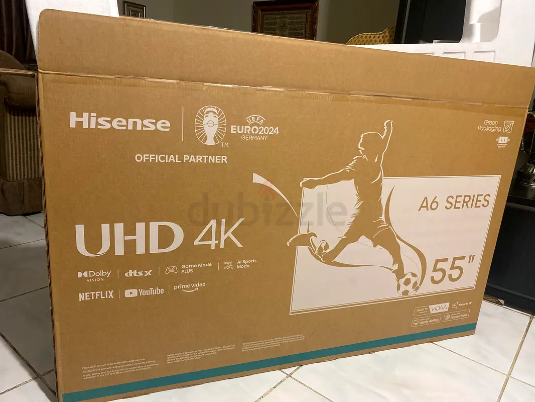 Hisense television 4K UHD 55