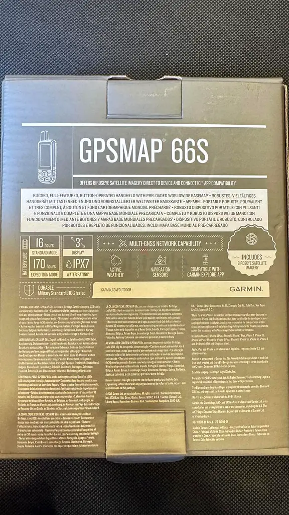 Garmin MAPGPS 66S63261816423042115