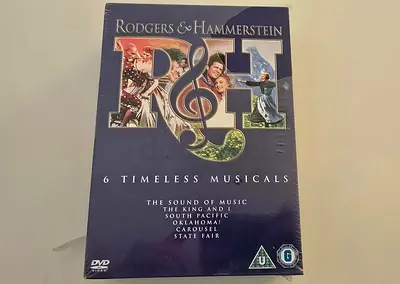 Dvd - Brand new - Rodgers  HAMMERSTEIN (6 TIMELESS MUSICALS movies)