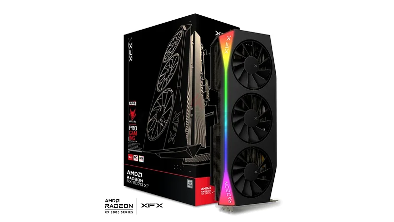 XFX Mercury AMD Radeon RX 9070XT OC Gaming Edition63257116258691111