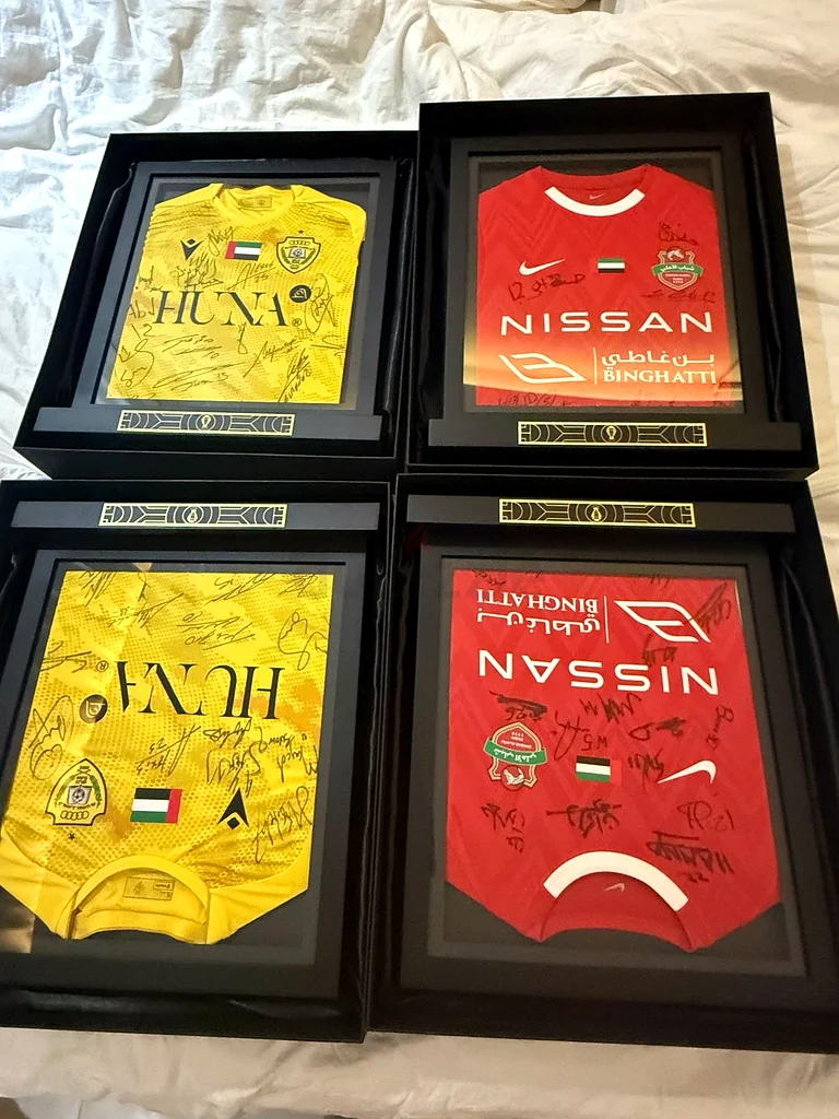 Four signed shirts63208389950465110